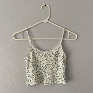 floral skylar bow tank